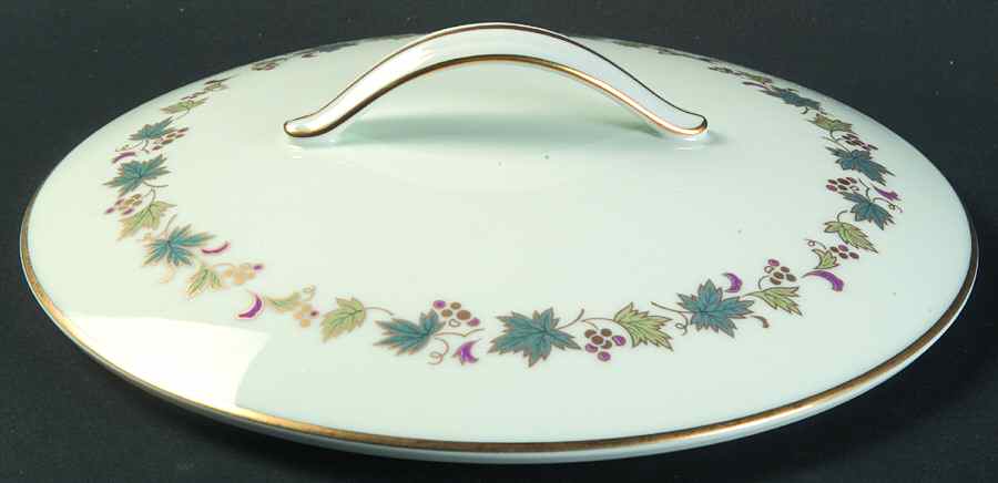 Goldvine Lid for Round Vegetable by Noritake-1