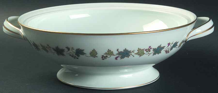 Goldvine Round Vegetable No Lid by Noritake-1