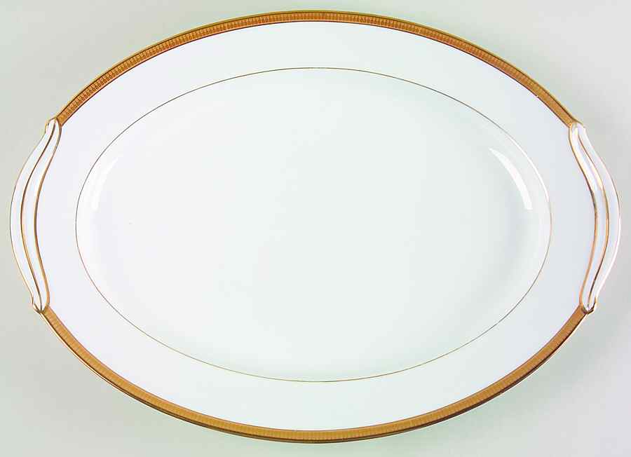 Goldwyn 16" Oval Serving Platter by Noritake-1