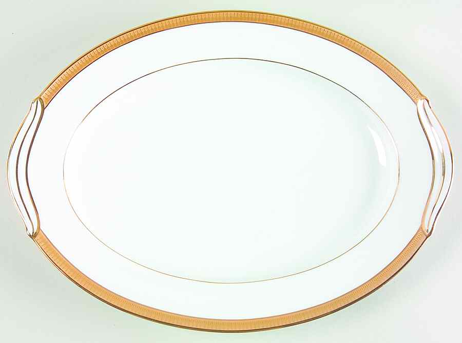 Goldwyn 11" Oval Serving Platter by Noritake-1