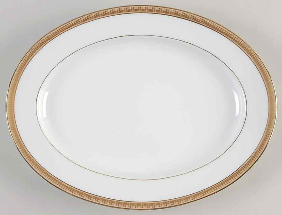 Goldwyn 11" Oval Serving Platter by Noritake-1