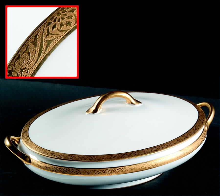 Goldwyn Oval Covered Vegetable by Noritake-1