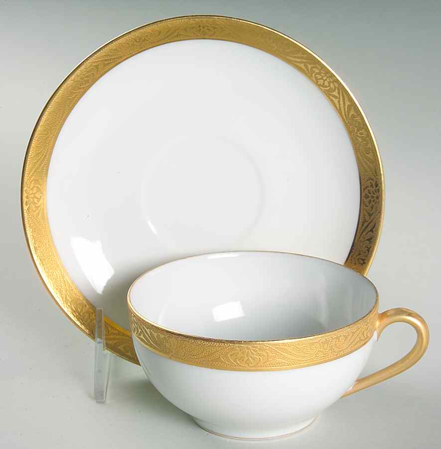 Goldwyn Flat Cup & Saucer Set by Noritake-1