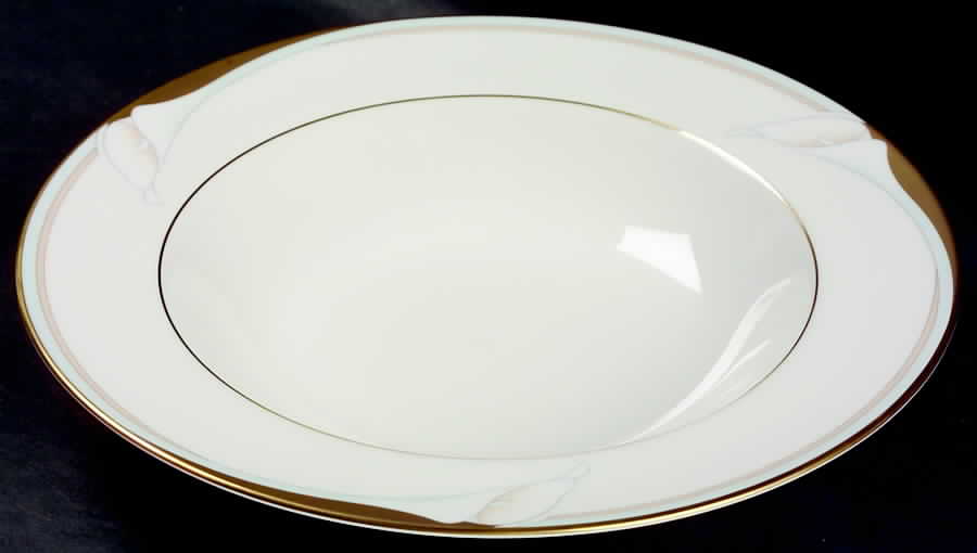Golden Lily Rim Soup Bowl by Noritake-1