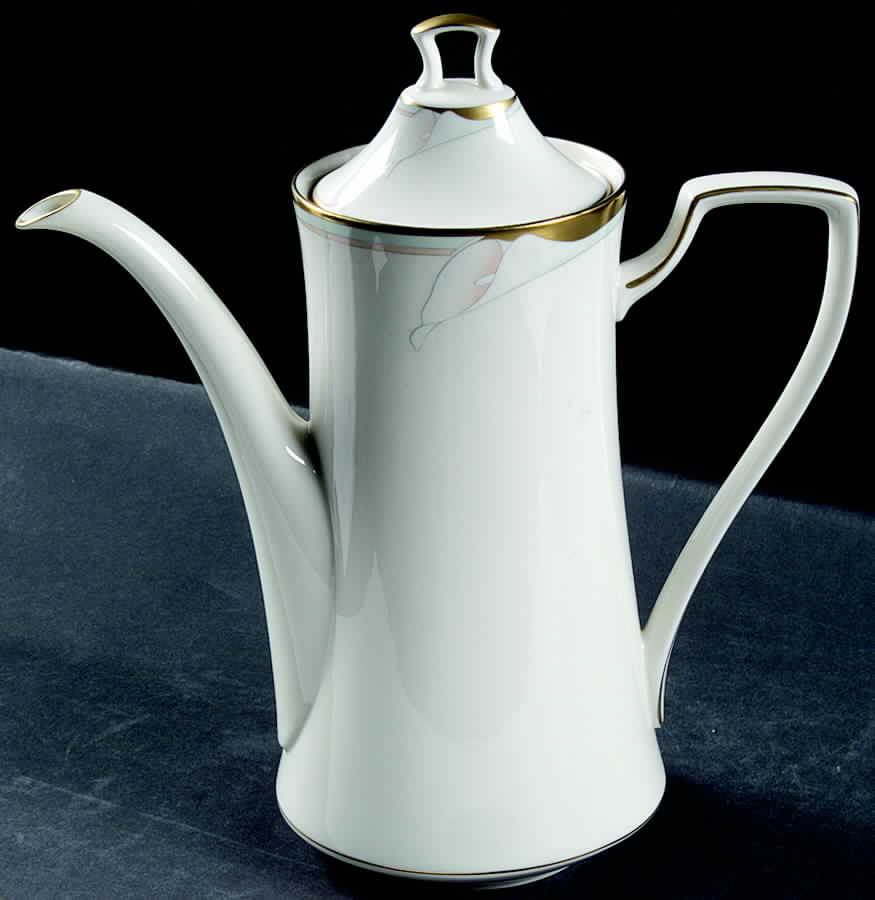 Golden Lily Coffee Pot & Lid by Noritake-1