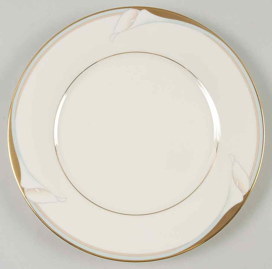 Golden Lily Salad Plate by Noritake-1