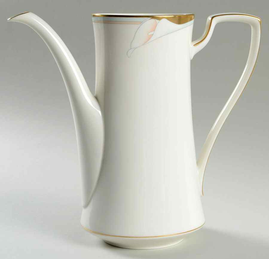 Golden Lily Coffee Pot No Lid by Noritake-1