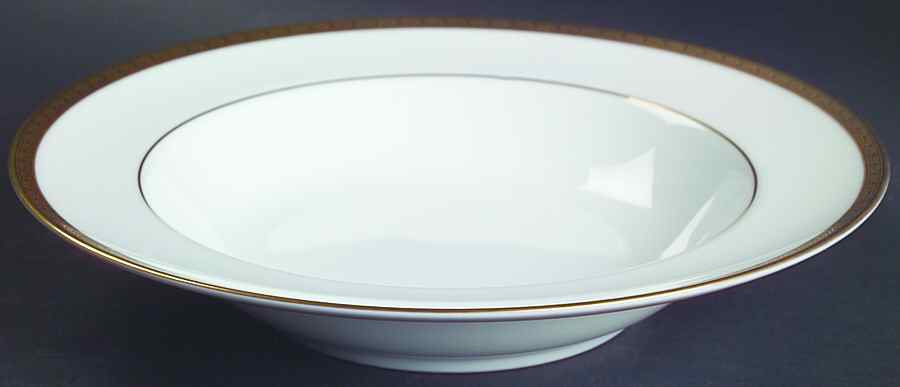 Golden Myth Large Rim Soup Bowl by Noritake-1