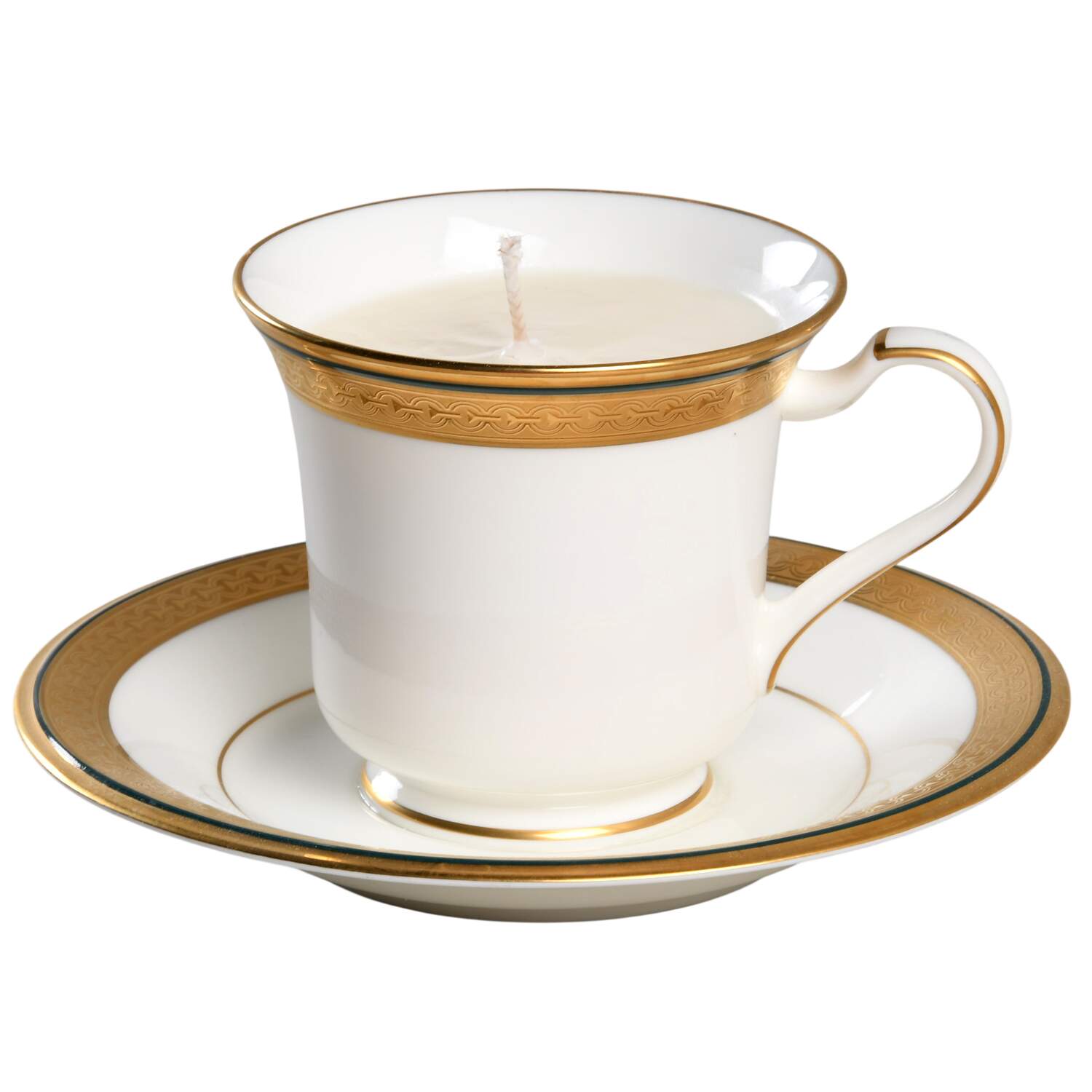 Golden Mastery Scented Cup & Saucer Candle-Lavender  HC by Noritake-1