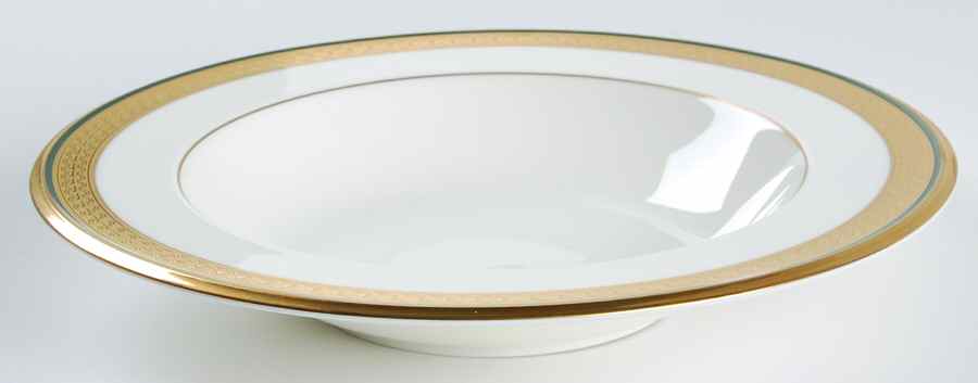 Golden Mastery Rim Soup Bowl by Noritake-1