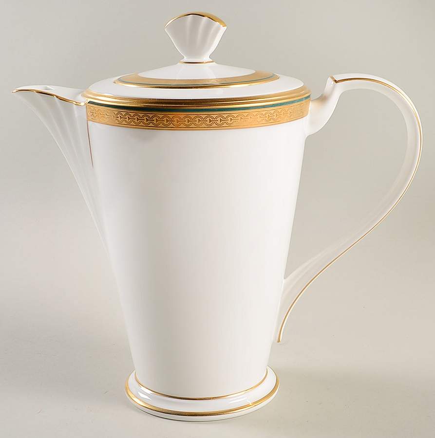 Golden Mastery Coffee Pot & Lid by Noritake-1