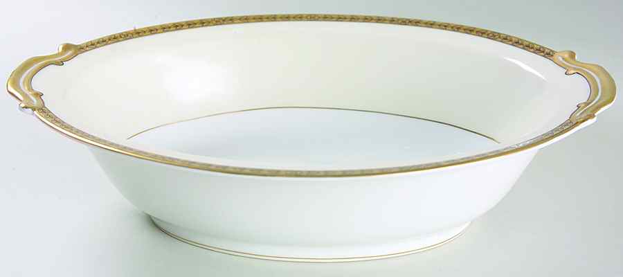 Goldnoir 10" Oval Vegetable Bowl by Noritake-1