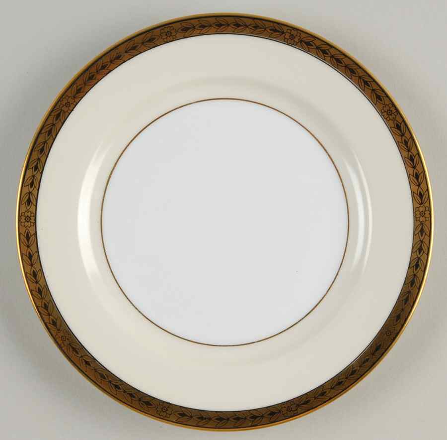 Goldnoir Bread & Butter Plate by Noritake-1