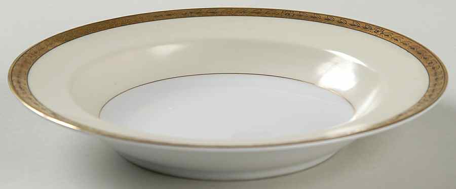Goldnoir Rim Cereal Bowl by Noritake-1