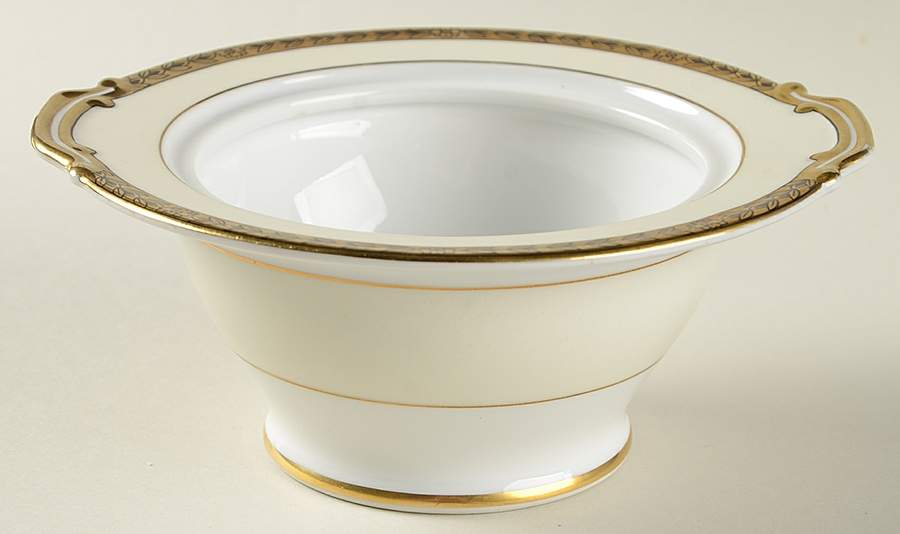 Goldnoir Sugar Bowl No Lid by Noritake-1