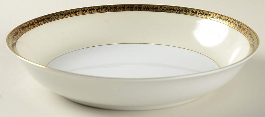 Goldnoir Coupe Soup Bowl by Noritake-1