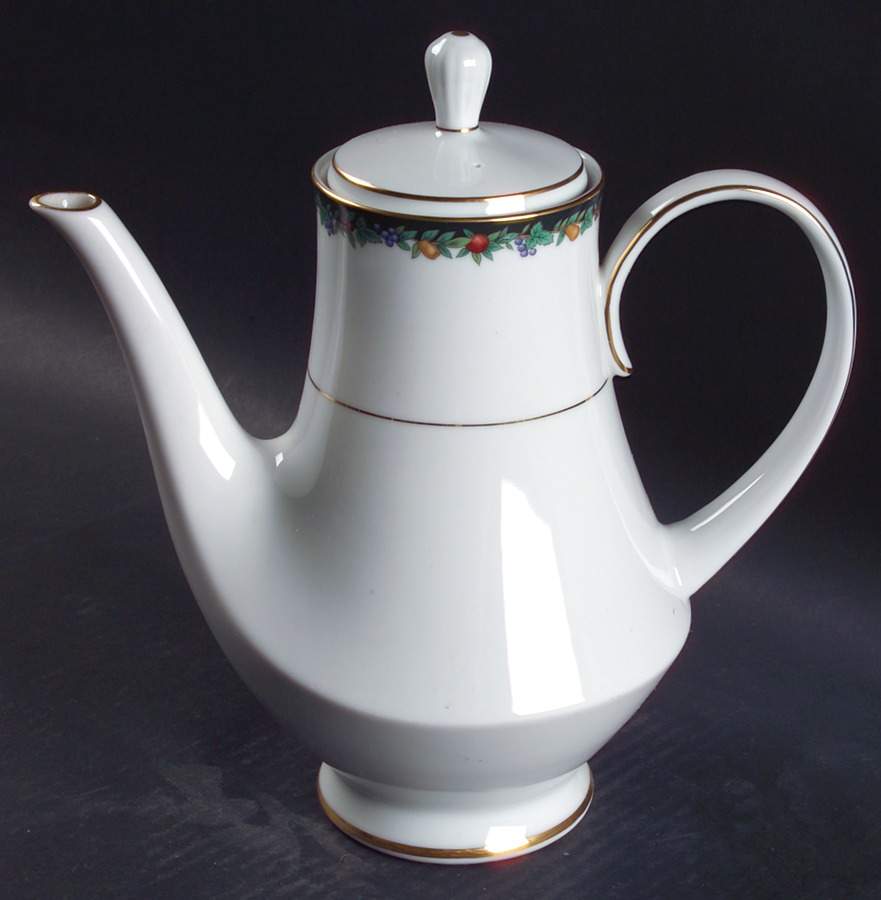 Golden Orchard Coffee Pot & Lid by Noritake-1