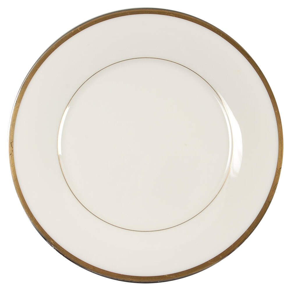 Gold and Platinum Salad Plate by Noritake-1