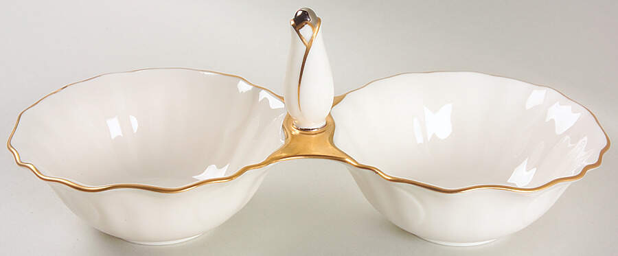 Gold and Platinum 2-Part Relish by Noritake-1