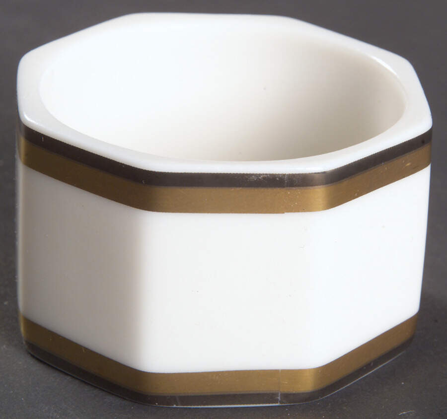 Gold and Platinum Napkin Ring by Noritake-1