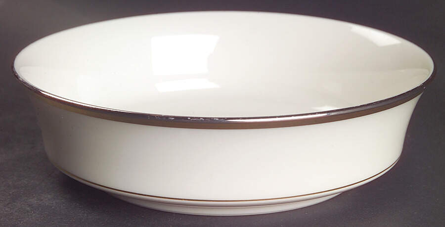 Gold and Platinum Coupe Soup Bowl by Noritake-1