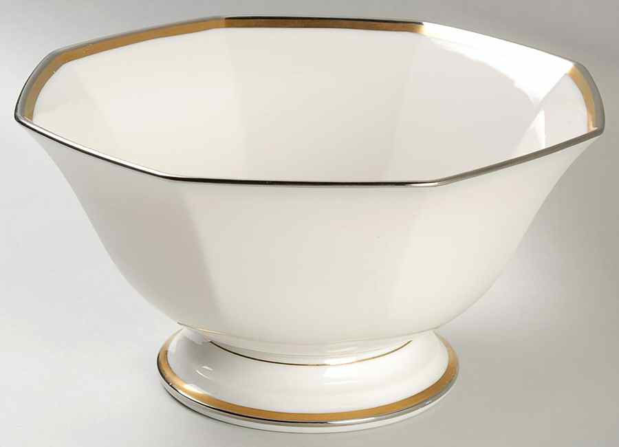 Gold and Platinum Centerpiece by Noritake-1