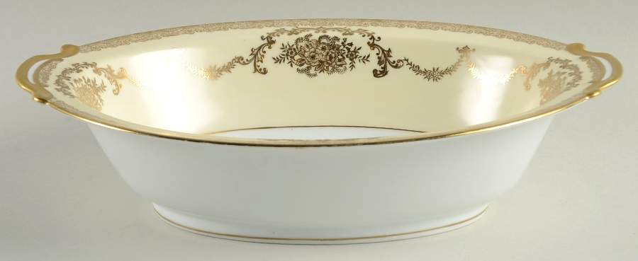 Gold Queen 10" Oval Vegetable Bowl by Noritake-1