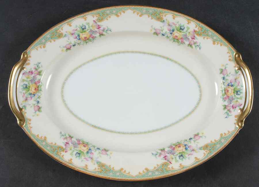 Gordona 11" Oval Serving Platter by Noritake-1