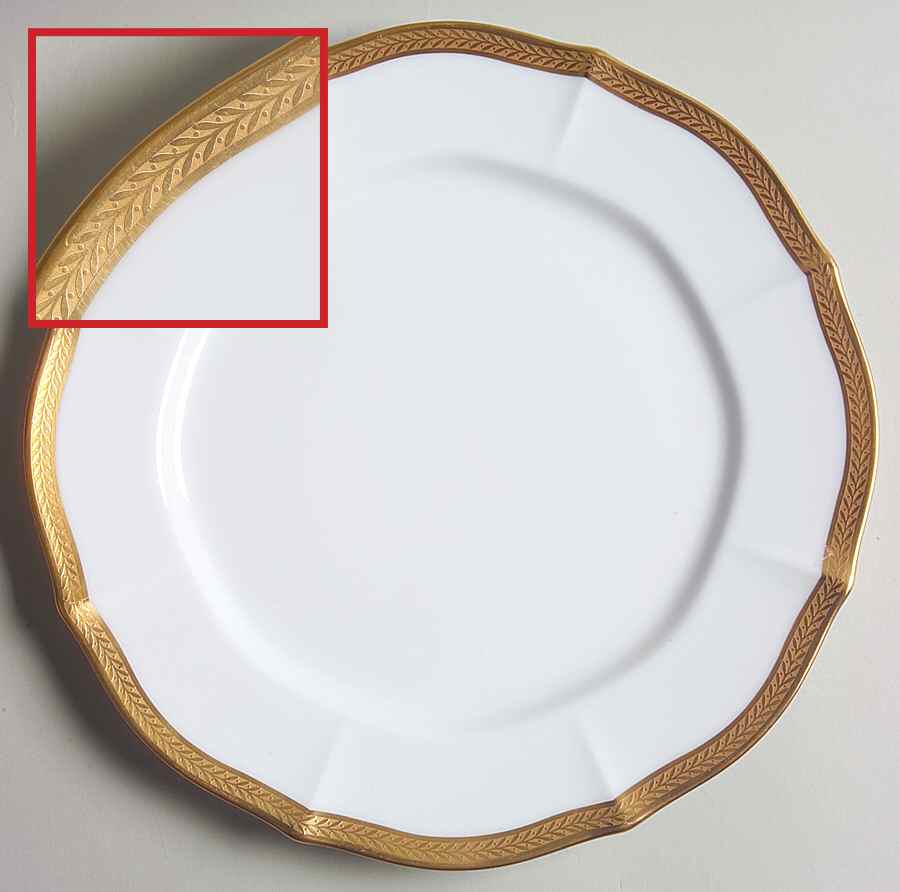 Golden Simplicity Dinner Plate by Noritake-1