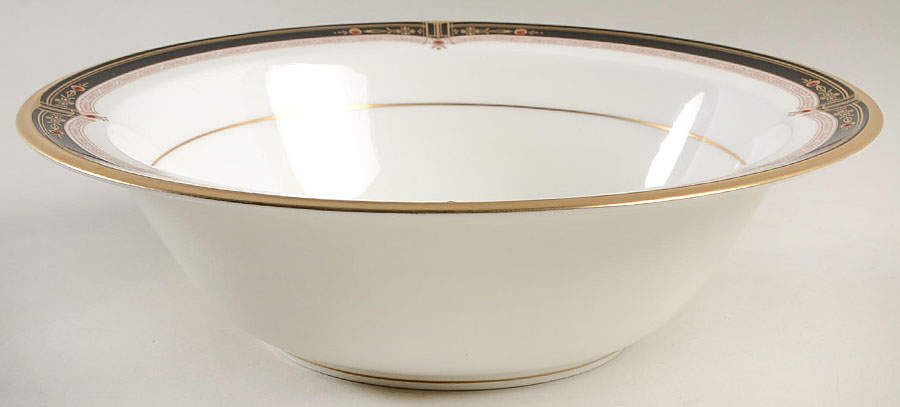 Gold and Sable 9" Round Vegetable Bowl by Noritake-1