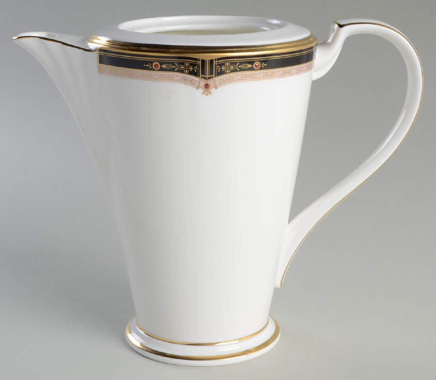 Gold and Sable Coffee Pot No Lid by Noritake-1