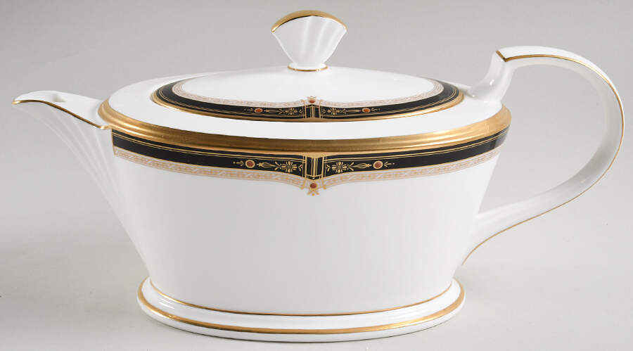 Gold and Sable Teapot & Lid by Noritake-1