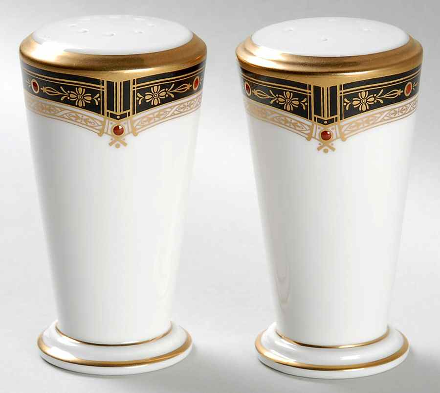 Gold and Sable Salt & Pepper Set by Noritake-1
