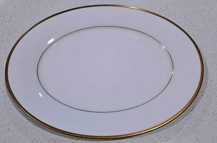 Golden Serenade 13" Oval Serving Platter by Noritake-1