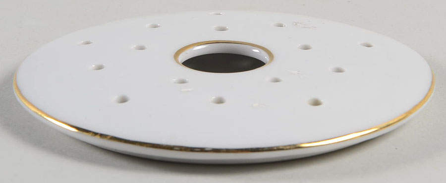 Gotham (Gold) Strainer for Round Butter by Noritake-1