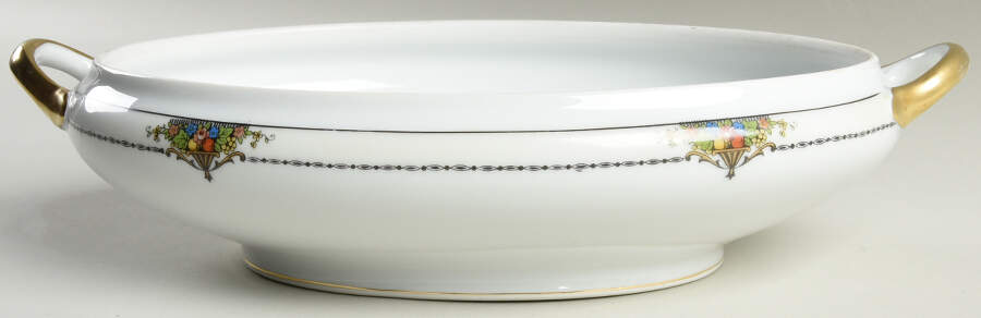 Gotham (Gold) Oval Vegetable No Lid by Noritake-1