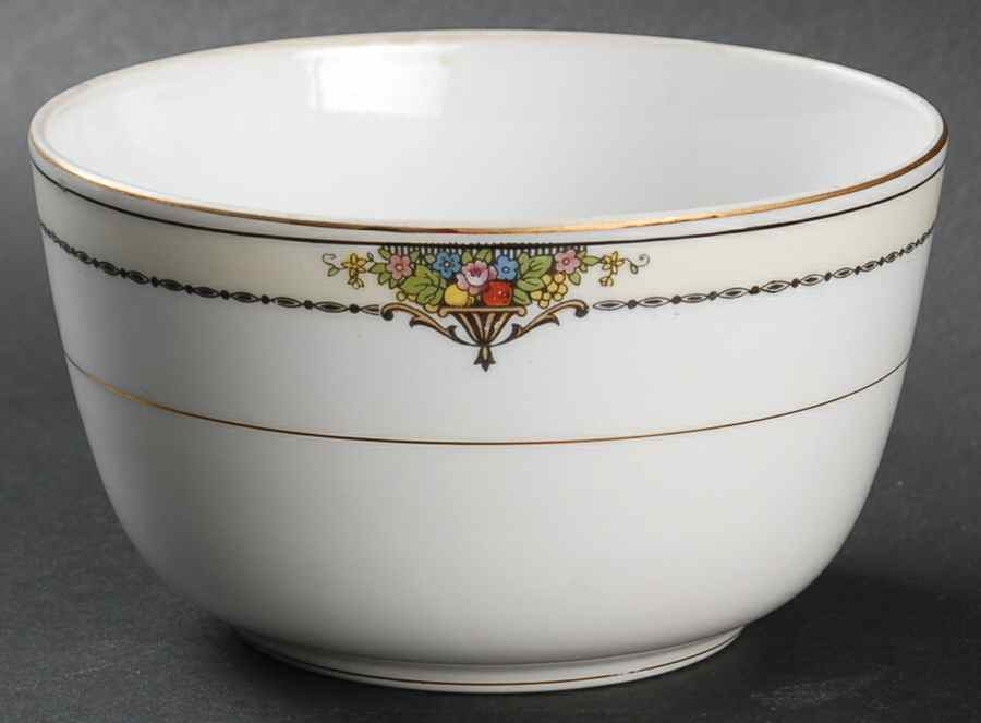 Gotham (Gold) Cranberry Bowl by Noritake-1