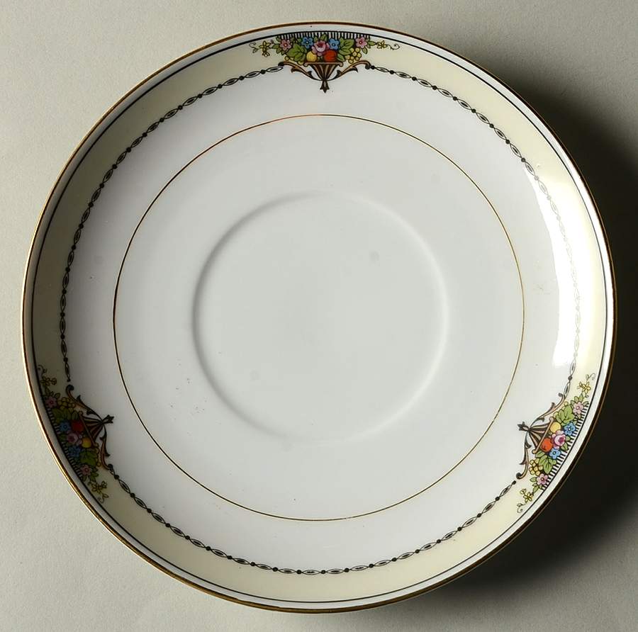 Gotham (Gold) Saucer for Cream Soup Bowl by Noritake-1