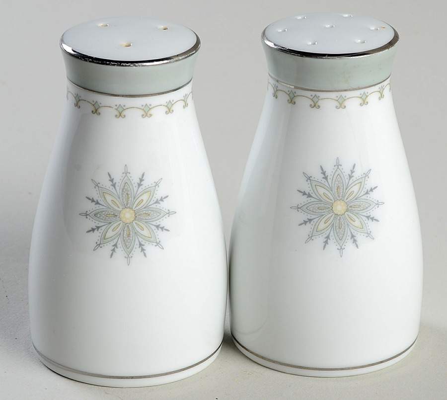 Gotham (Platinum) Salt & Pepper Set by Noritake-1
