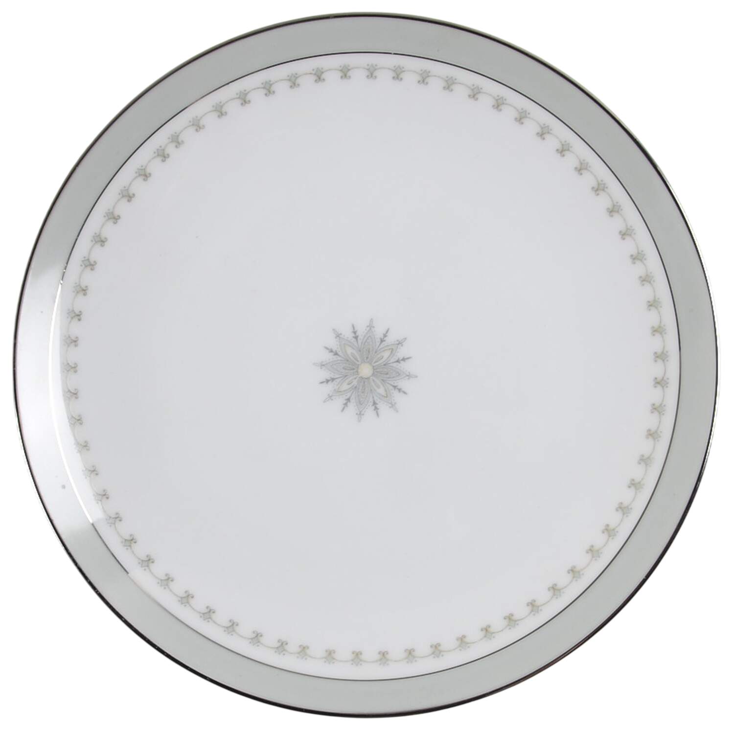 Gotham (Platinum) Bread & Butter Plate by Noritake-1