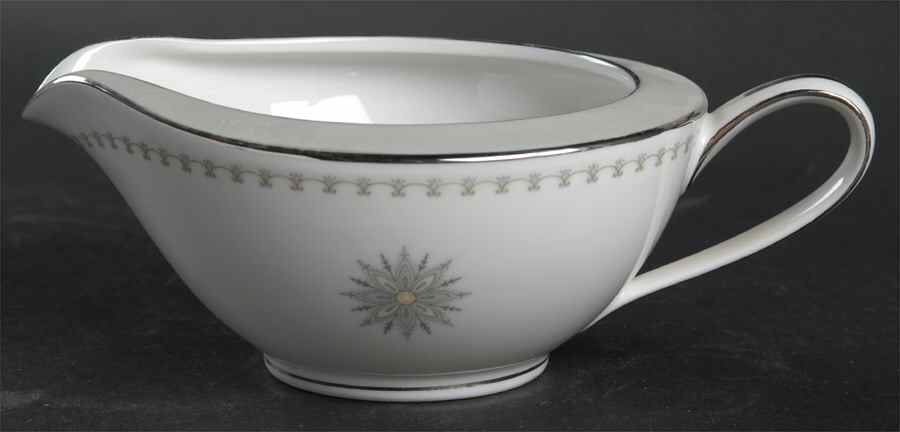 Gotham (Platinum) Creamer by Noritake-1