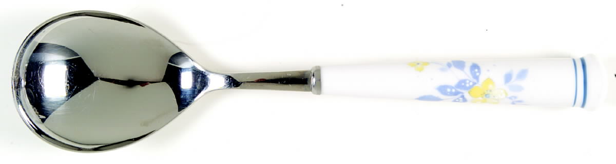 Good Times Salad Serving Spoon with Stainless Bowl by Noritake-1