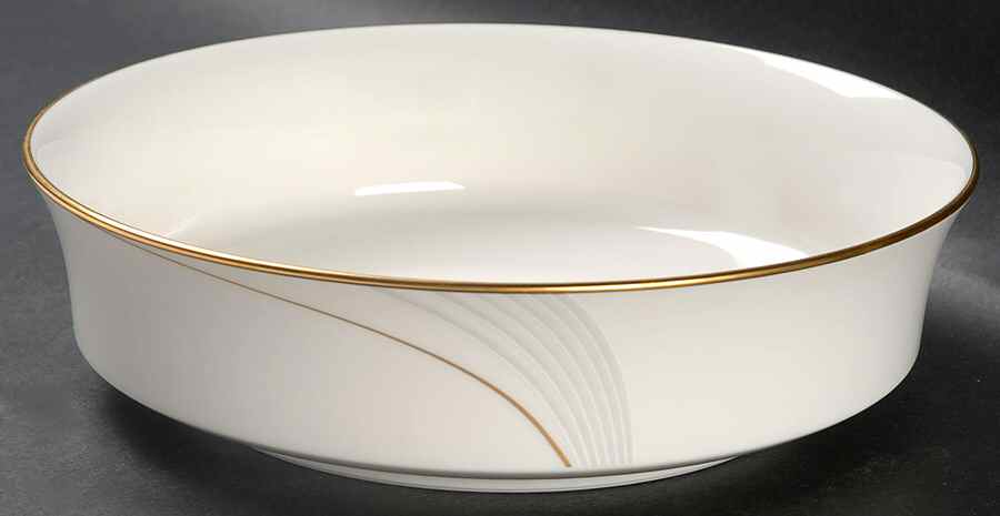 Golden Tide 8" Round Vegetable Bowl by Noritake-1