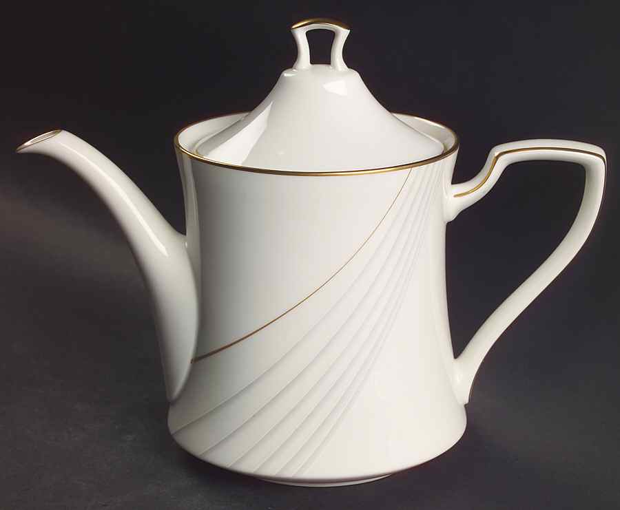 Golden Tide Teapot & Lid by Noritake-1