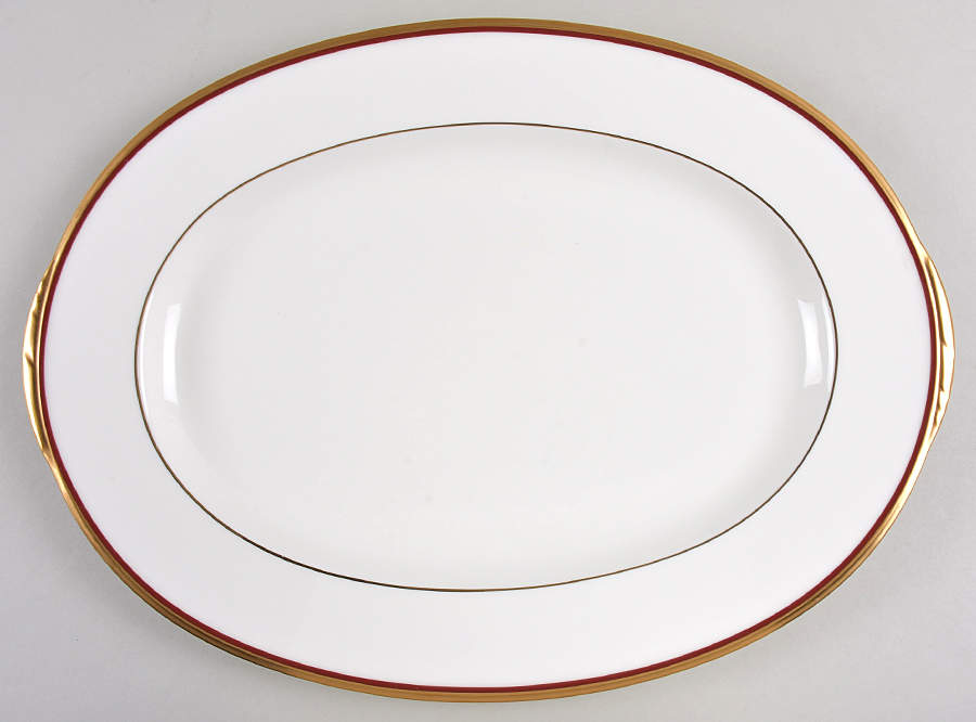 Golden Tribute 16" Oval Serving Platter by Noritake-1
