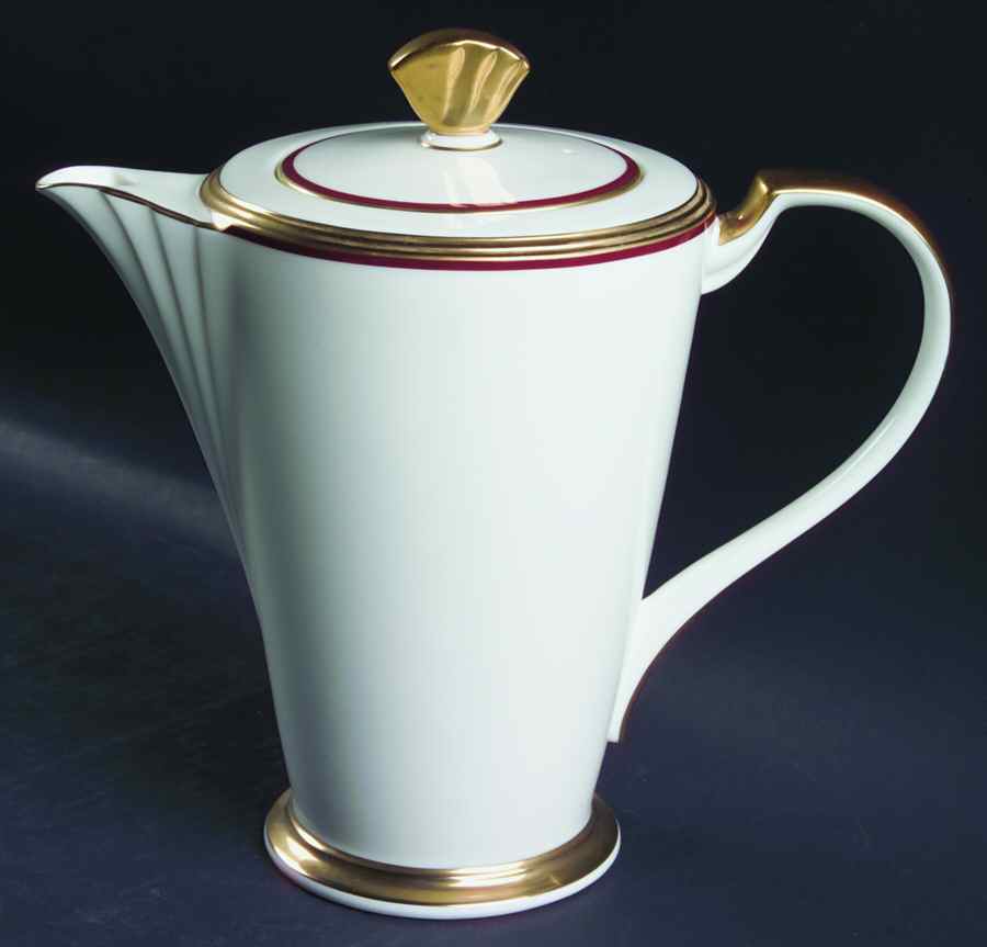 Golden Tribute Coffee Pot & Lid by Noritake-1
