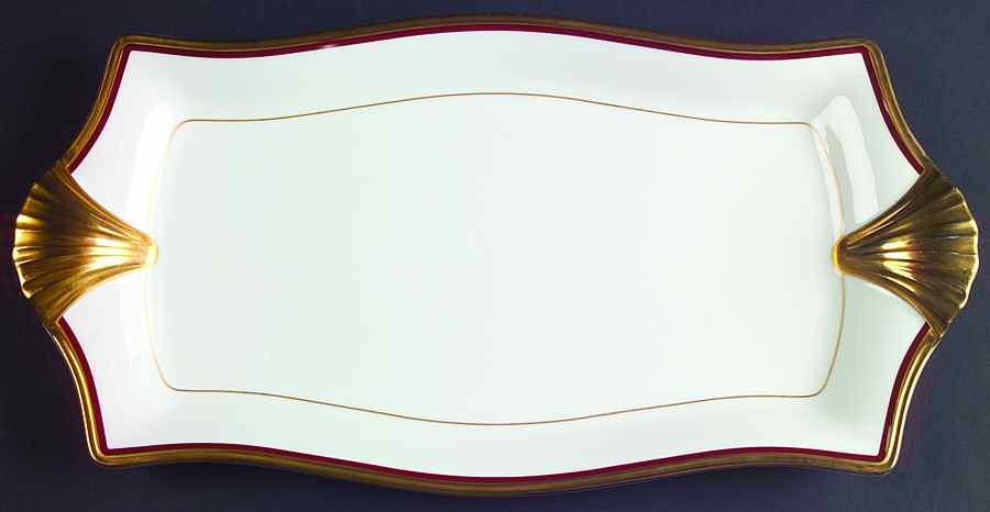 Golden Tribute Large Sandwich Tray by Noritake-1