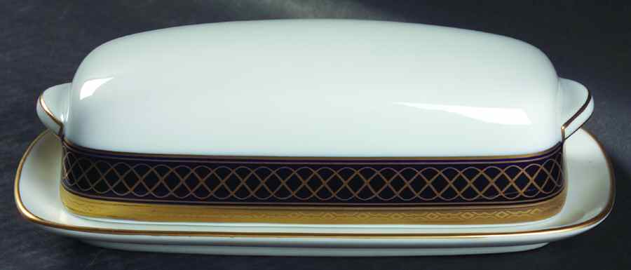 Golden Twilight 1/4 Lb Covered Butter by Noritake-1
