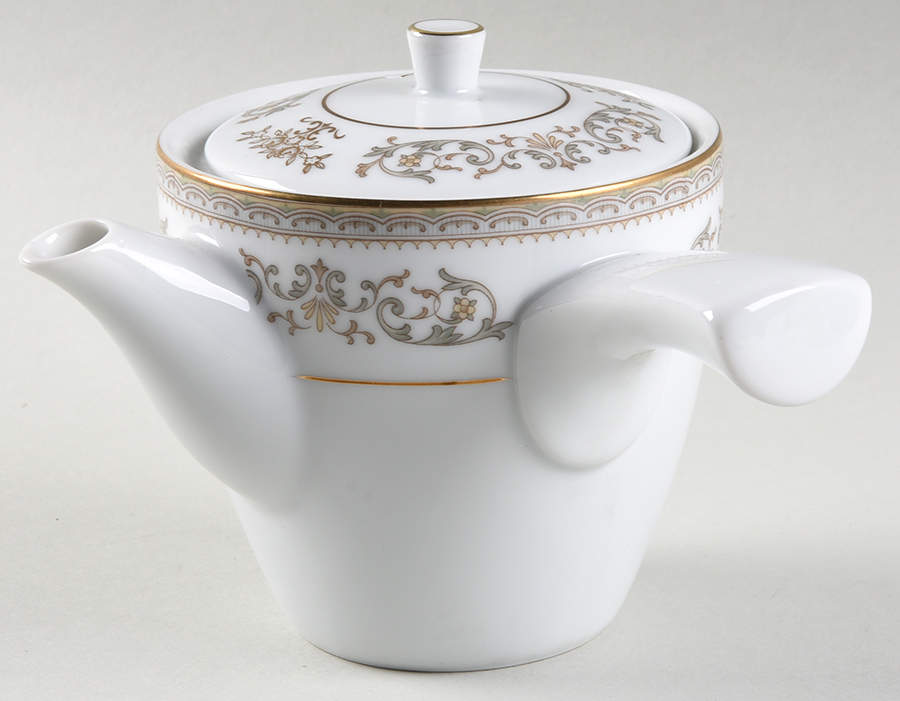 Gracelyn Side Handled Teapot & Lid by Noritake-1