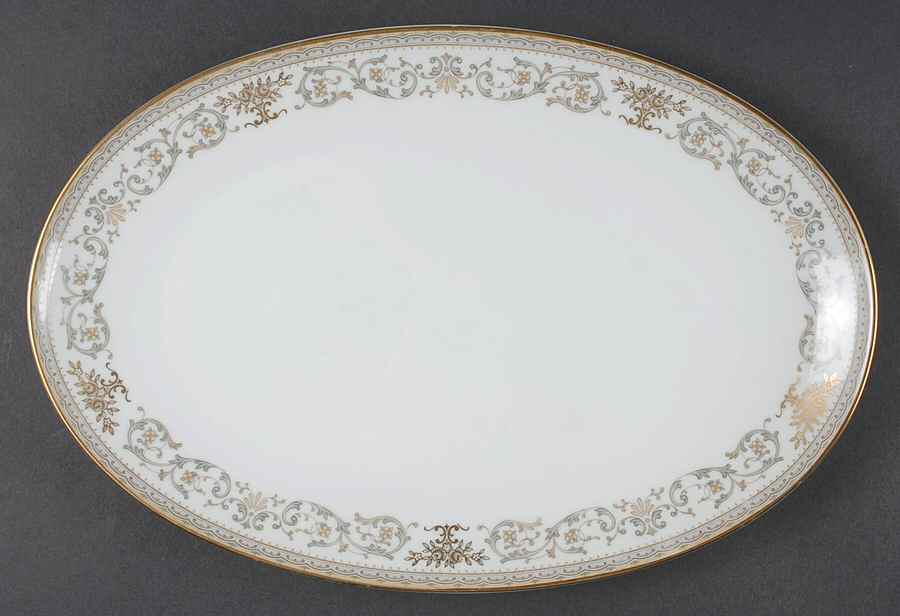 Gracelyn 12" Oval Serving Platter by Noritake-1